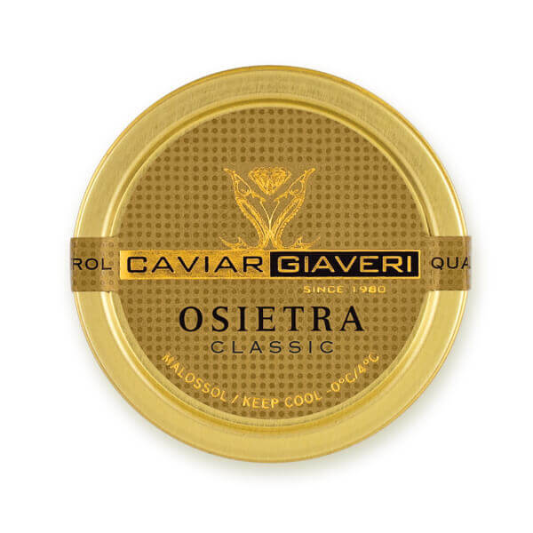 Italian Giaveri Osietra Classic Caviar