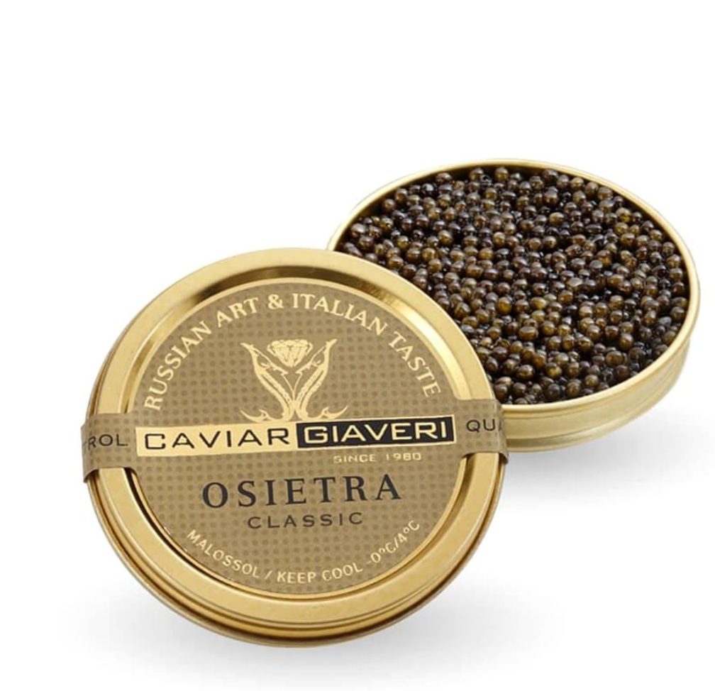 Italian Giaveri Osietra Classic Caviar