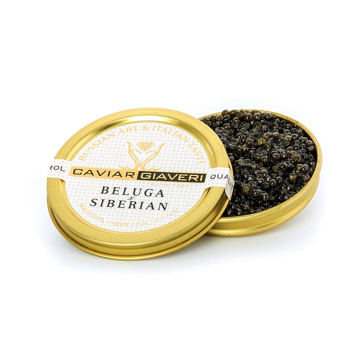 Italian Giaveri Beluga x Siberian Caviar