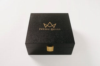 Gift box: 1 x Italian Beluga Caviar with 1 x Mother of Pearl Caviar Spoon