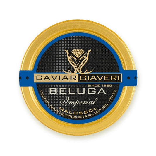 Italian Giaveri Beluga Imperial Caviar