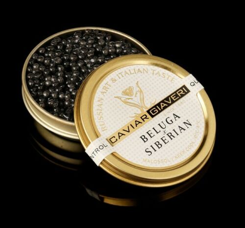 Italian Giaveri Beluga x Siberian Caviar
