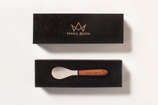 Gift box Mother of Pearl spoon - Wood